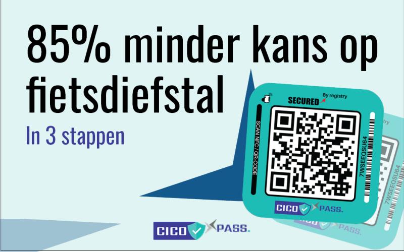 <p>Fietsdiefstal gebeurt sneller dan je &ldquo;waar is m&rsquo;n sleutel?!&rdquo; zegt. In dit artikel lees je hoe registratie + zichtbare markering dieven afschrikt. Met een QR/NFC-sticker en registratie maak je je fiets scanbaar en herkenbaar.&nbsp;Lees de 3 stappen + de extra tip (spoiler: een goed slot blijft je beste vriend).&nbsp;</p>
