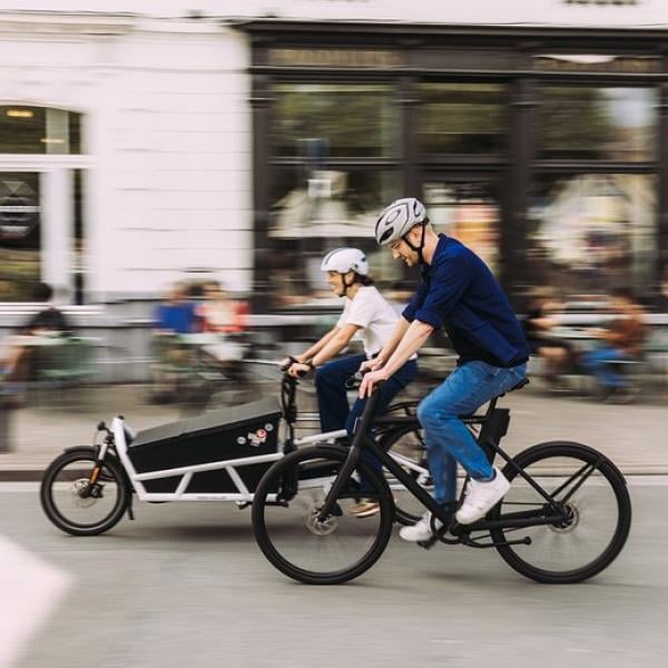 Belgische fietsers ervaren hun pendeltijd positiever