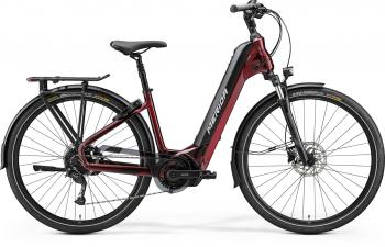 E-spresso City 400 Burgundy Red/black M 48cm