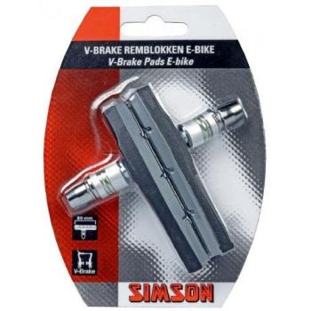 020209 Simson V-brake remschoen E-bike 80mm p/2