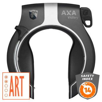 Axa Ringslot Victory grijs/zwart