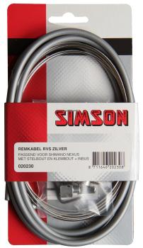 Simson Remkabelset Shimano Nexus grijs