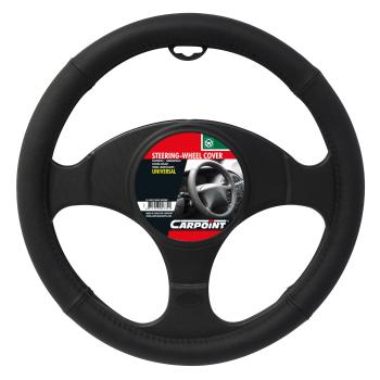 Carpoint Stuurhoes Leer zwart Ø 37-39cm