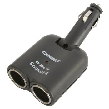Carpoint 2-weg Aanstekerdoos 12V 5A