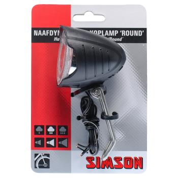 Simson Koplamp naafdynamo Round