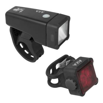 Axa Verlichtingsset Niteline T4-R LED USB