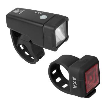 Axa Verlichtingsset Niteline T1 LED batterij