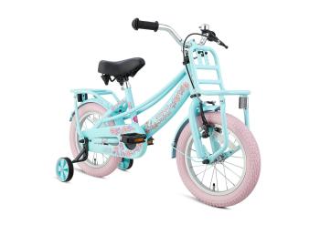 Supersuper Kinderfiets Lola Roze 14 inch Roze