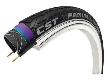 CST Buitenband 26X1.75 47-559 Reflectie Xpedium Pro EPS 60TPI + Antilek Zwart