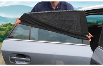 Carpoint Zonneschermen Sok 100x53cm 2 stuks