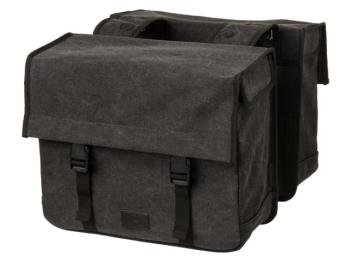 FastRider Celo Dubbele fietstas trend 34 liter antraciet