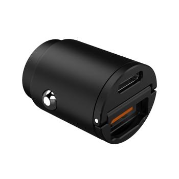 Celly autolader 30W USB + USB-C