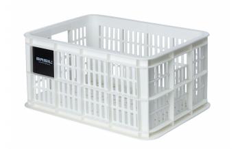 Basil gerecyclede fietskrat crate maat S 17,5 liter Wit