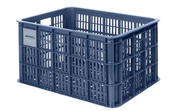 Basil gerecyclede fietskrat crate maat L 40 liter Blauw