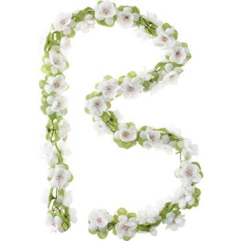 BASIL Bloemenstreng Garland wit