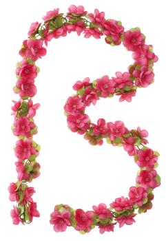 BASIL Bloemenguirlande Garland Fuchsia