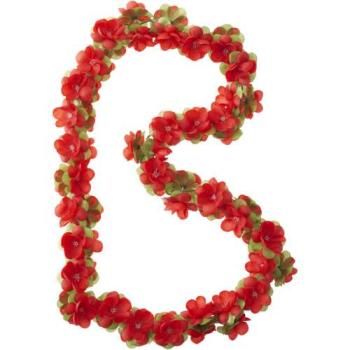 BASIL Bloemenguirlande Garland rood