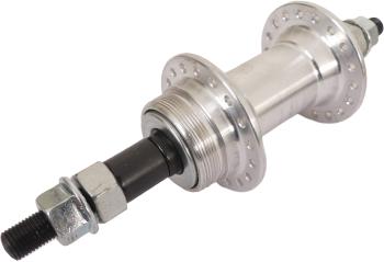 Freewheel achternaaf aluminium met vaste as - 36