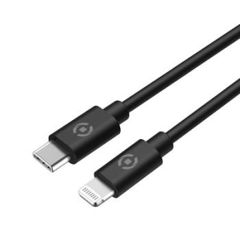 Celly Auto lader +kabel USBC>Lightning