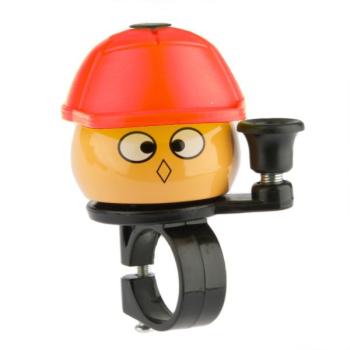 Pexkids Fietsbel Pietje met gele of rode pet