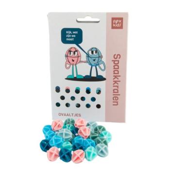 Pexkids Spaakkralen bolletjes 6 kleuren
