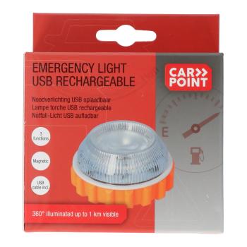 Carpoint Noodverlichting USB Oplaadbaar