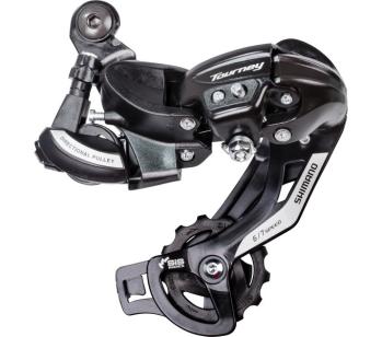 Achterderailleur 6/7-speed Tourney TY500 - directe