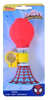 Spidey Fietstoeter Jongens Rood Blauw Geel