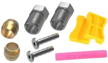 Adapterset voor hydraulische remleiding passend