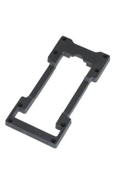 BASIL MIK Double Decker voor MIK adapterplaat 25 x 11 x 1 cm zwart