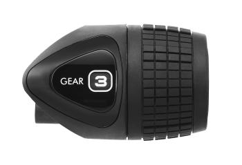 Sunrace versteller nexus 3 twist hsj237 zwart