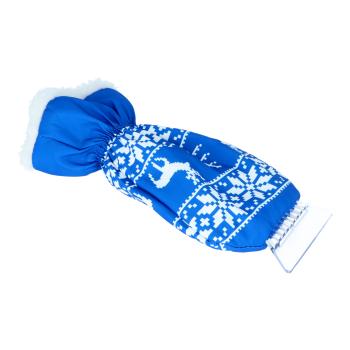 Carpoint IJskrabber met Handschoen Blauw+Print