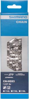 Ketting 9 speed Deore XT / Ultegra HG93 met
