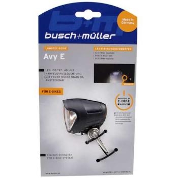 Busch + M?ller koplamp Avy E-bike 6-42v 40 lux