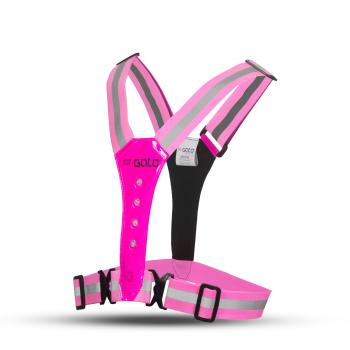 Gato Safer Sport Led Vest Hot Pink One Size