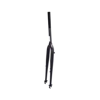 Voorvork 28 recht 1 inch mat zwart