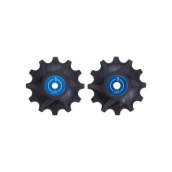 Bdp-06 Derailleurwieltjes Rollerboys 12T  Zwart