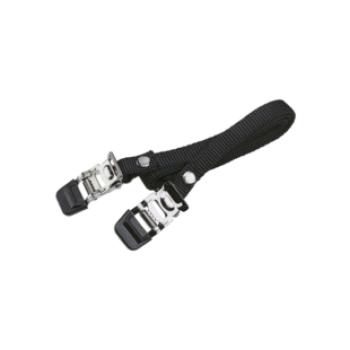BPD-30 TOECLIPRIEMEN BIKE&TIGHT  ZWART