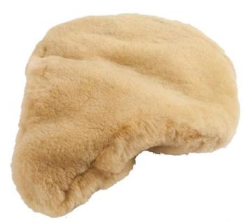 ZADELDEK SCHAPENVACHT UNIV WIT/BEIGE