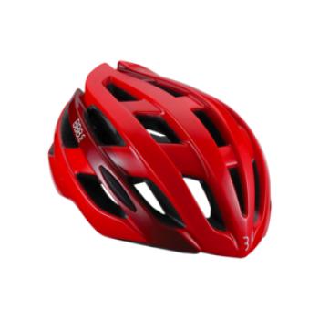 BHE-151 HELM HAWK M (54-58CM) GLANZEND ROOD