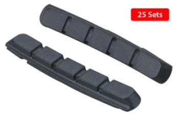 BBS-06 REMBLOKKEN OEM VEESTOP PADS 25 SETS  ZWART