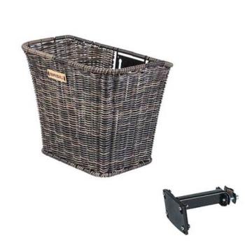 MAND BAS RATTAN LOOK VAST V DBR