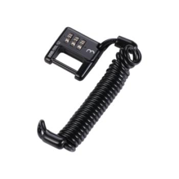 Bbl-52 Fietsslot Minisafe Coil Cable 3Mmx1200mm Zw