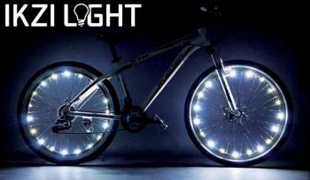 20-LED draad 2.2m WIEL LIGHT v/ 2-wielen ROOD