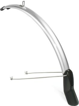 Eurofender Voorspatbord Scatto 28 x 51 mm zilver