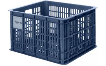 Basil gerecyclede fietskrat crate maat M 29,5 liter Blauw