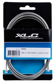 KABEL XLC REM A BINNEN 1.5X4000 RVS 2 NIPP