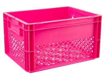 FastRider fietskrat medium roze