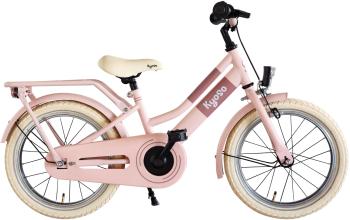 Kinderfiets 16 inch Kyoso Blossom Breeze met remnaaf - mat roze